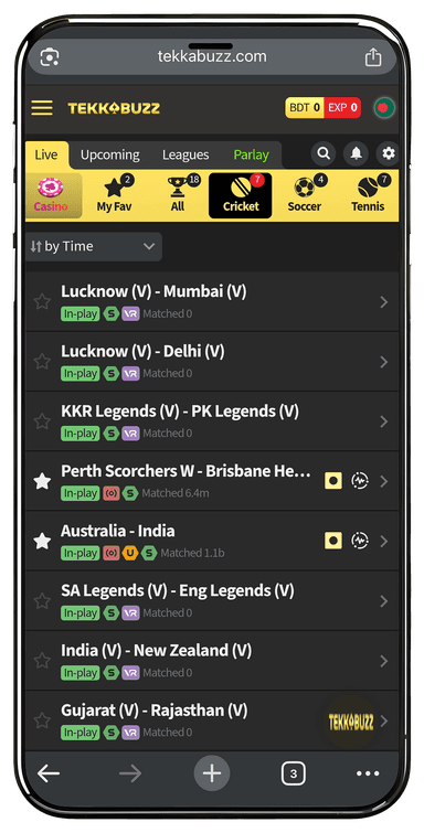 Try Tekkabuzz Sports Betting