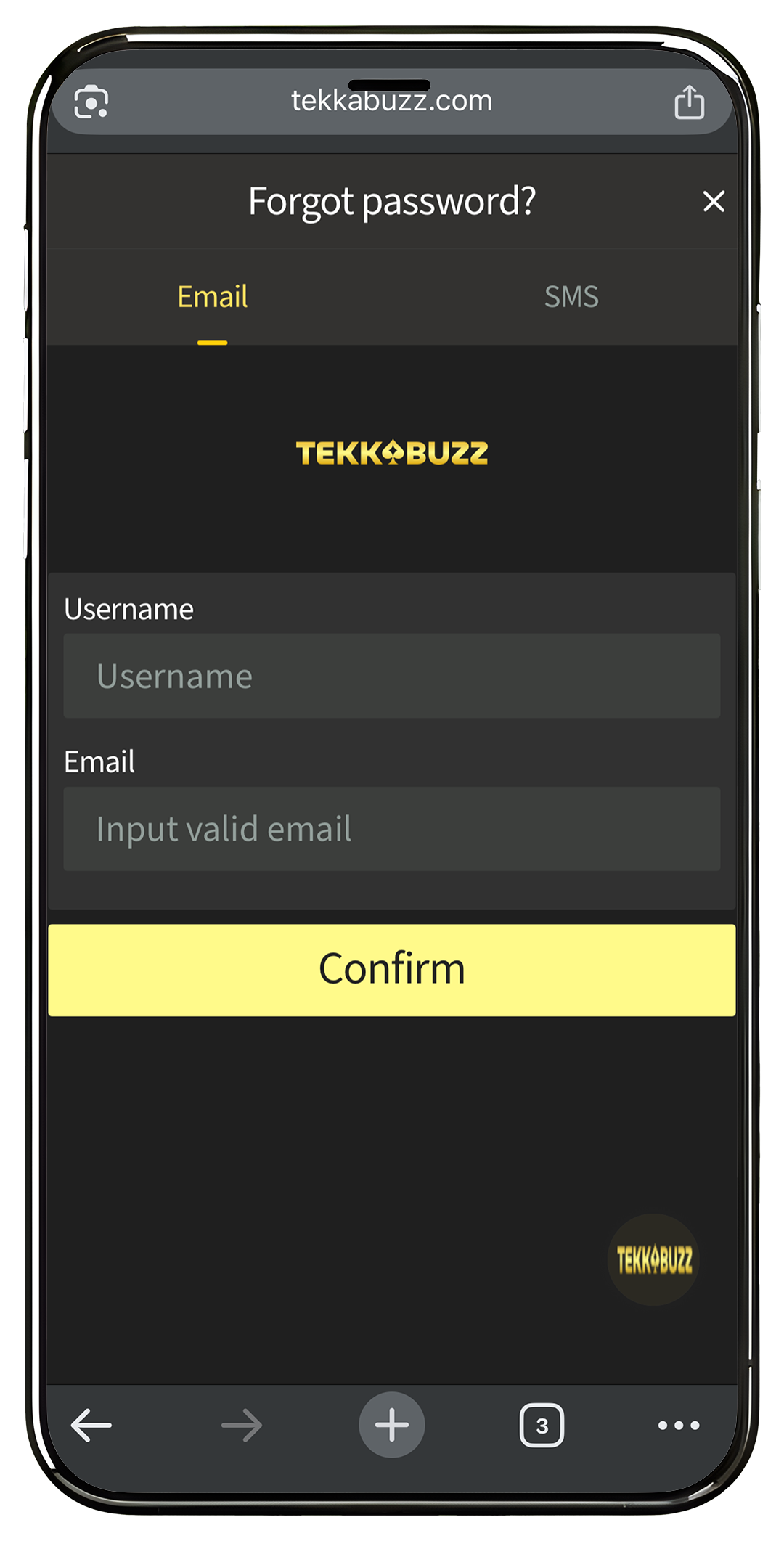 Recover Your Password
