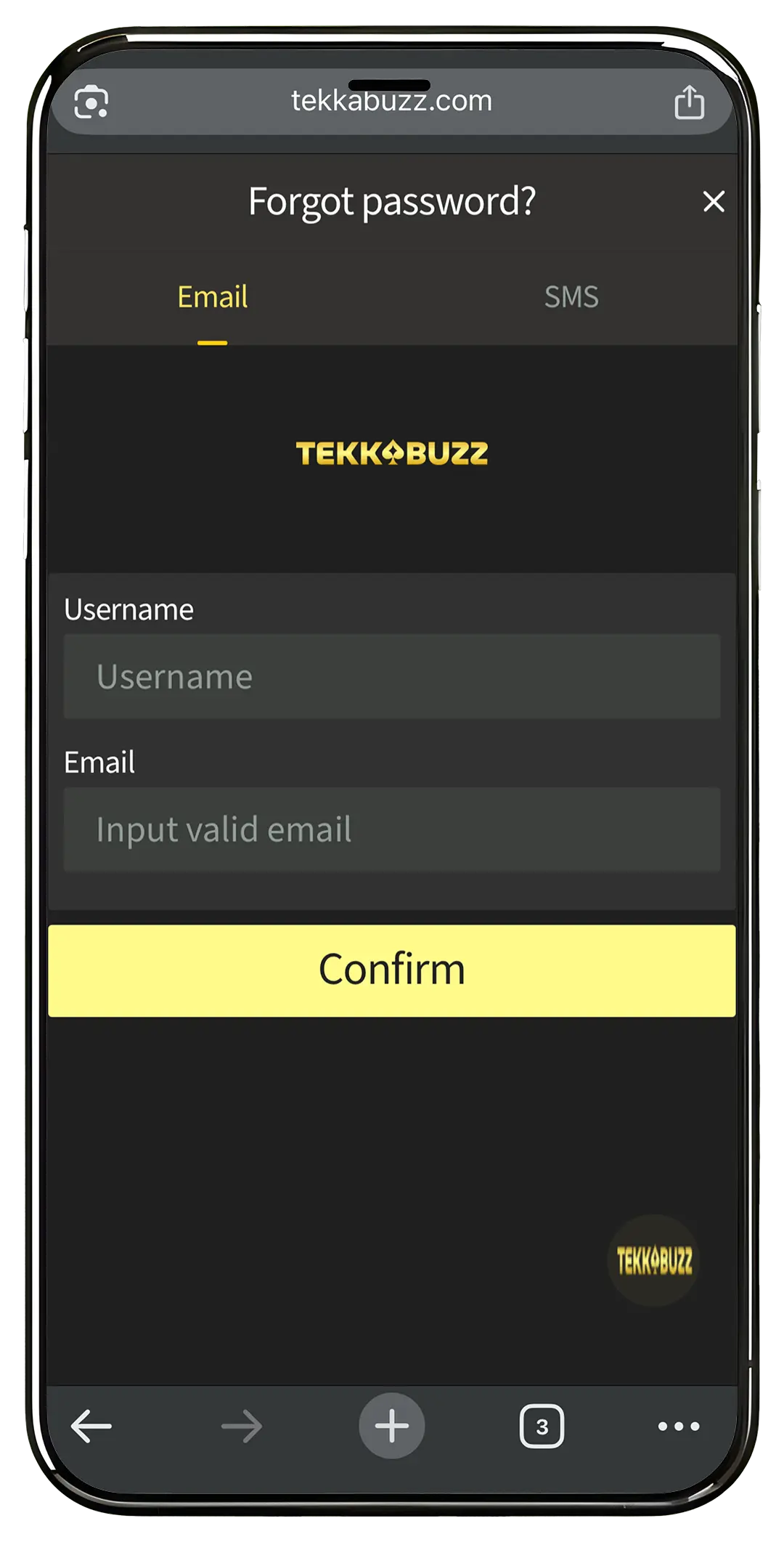 Recover Your Password