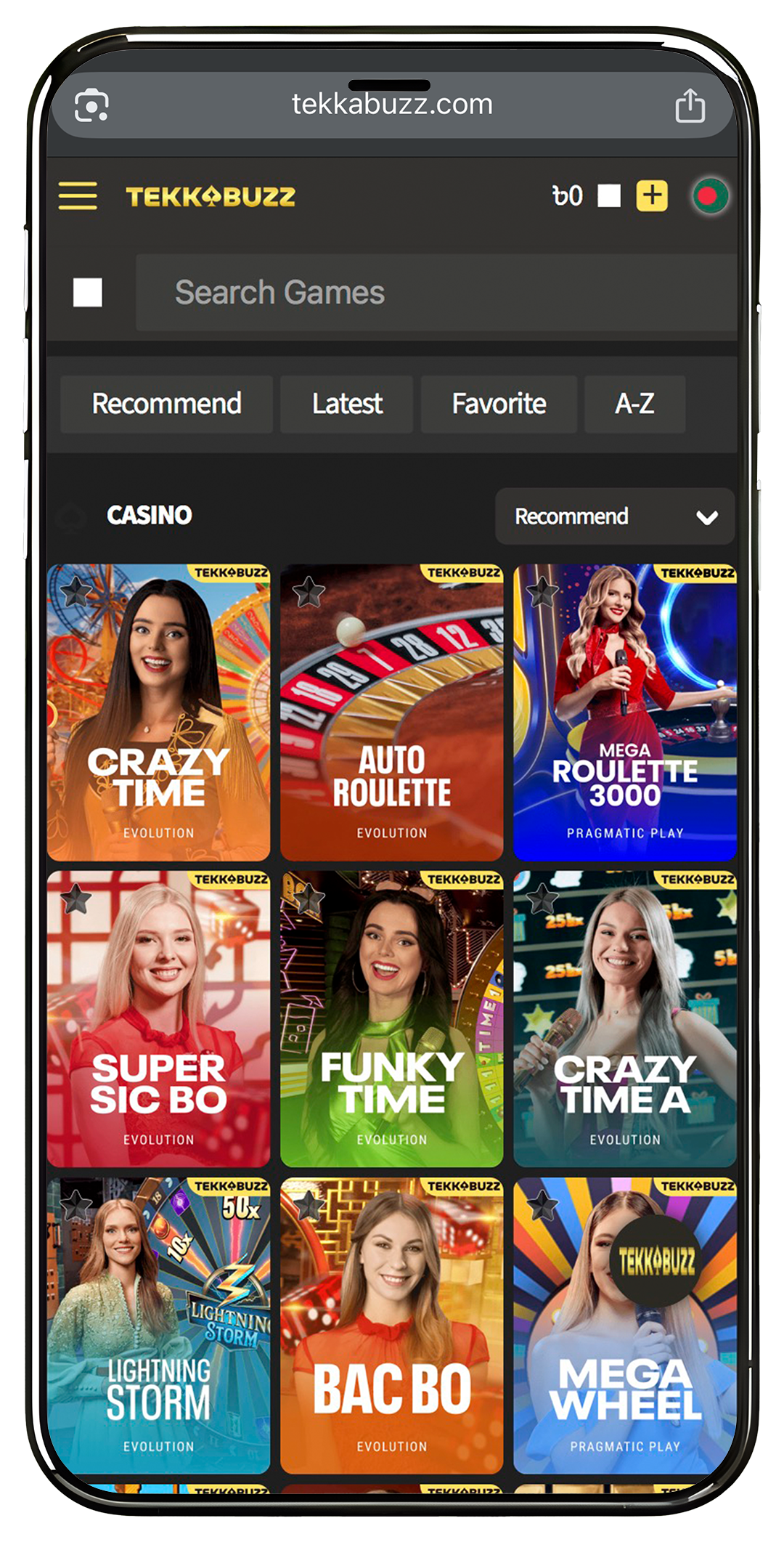 Explore Tekkabuzz Casino Games